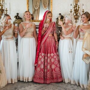 Indian wedding guest Lehenga custom set